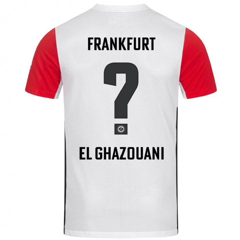 Danxen Damen Anas El Ghazouani #0 Weiß Rot Heimtrikot Trikot 2024/25 T-Shirt Schweiz