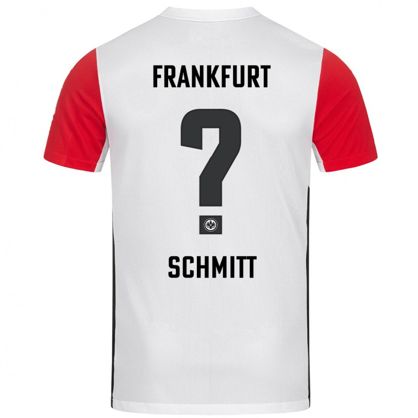 Danxen Damen Jonathan Schmitt #0 Weiß Rot Heimtrikot Trikot 2024/25 T-Shirt Schweiz
