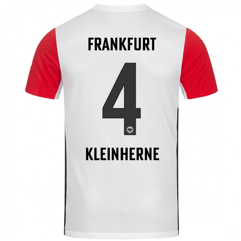 Danxen Damen Sophia Kleinherne #4 Weiß Rot Heimtrikot Trikot 2024/25 T-Shirt Schweiz
