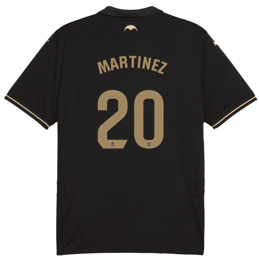 Danxen Damen Asun Martínez #20 Schwarz Auswärtstrikot Trikot 2024/25 T-Shirt Schweiz