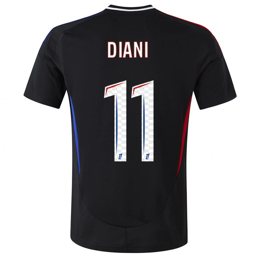 Danxen Damen Kadidiatou Diani #11 Schwarz Auswärtstrikot Trikot 2024/25 T-Shirt Schweiz