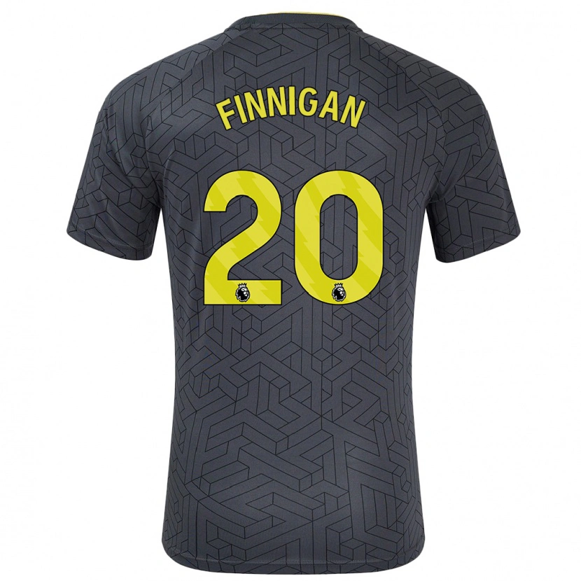 Danxen Damen Megan Finnigan #20 Schwarz Gelb Auswärtstrikot Trikot 2024/25 T-Shirt Schweiz
