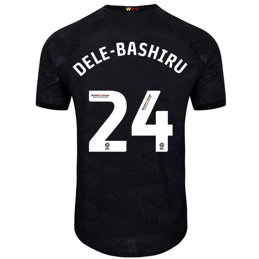 Danxen Damen Tom Dele-Bashiru #24 Schwarz Weiß Auswärtstrikot Trikot 2024/25 T-Shirt Schweiz