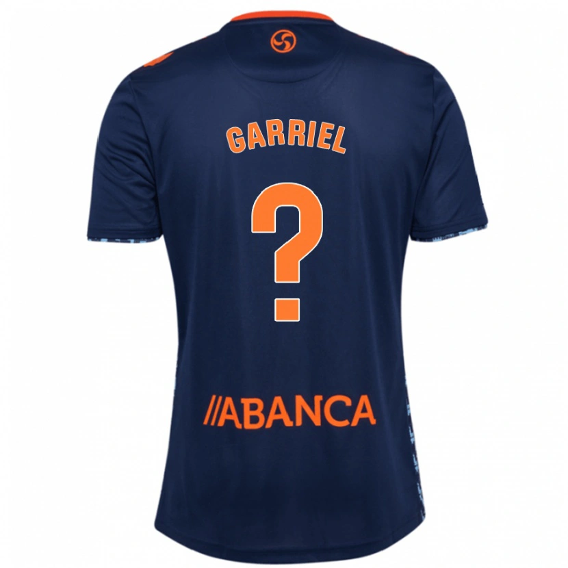 Danxen Damen Iván Garriel #0 Marineblau Auswärtstrikot Trikot 2024/25 T-Shirt Schweiz