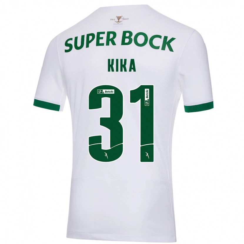 Danxen Damen Kika #31 Weiß Grün Auswärtstrikot Trikot 2024/25 T-Shirt Schweiz