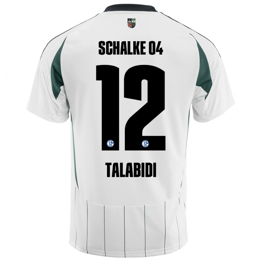 Danxen Damen Malik Talabidi #12 Weiß Grün Auswärtstrikot Trikot 2024/25 T-Shirt Schweiz