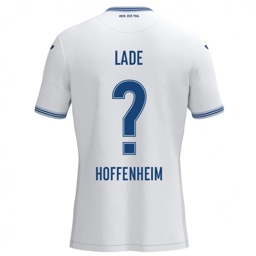 Danxen Damen Benjamin Lade #0 Weiß Blau Auswärtstrikot Trikot 2024/25 T-Shirt Schweiz