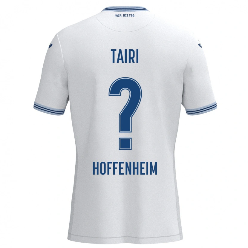 Danxen Damen Zidan Tairi #0 Weiß Blau Auswärtstrikot Trikot 2024/25 T-Shirt Schweiz