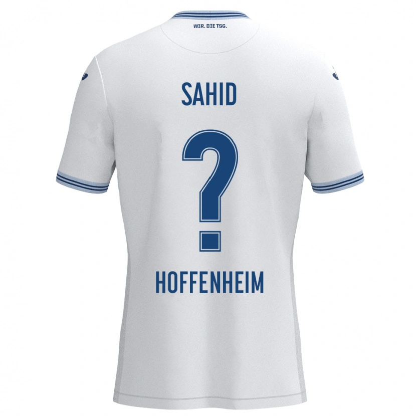 Danxen Damen Mohamed Sahid #0 Weiß Blau Auswärtstrikot Trikot 2024/25 T-Shirt Schweiz