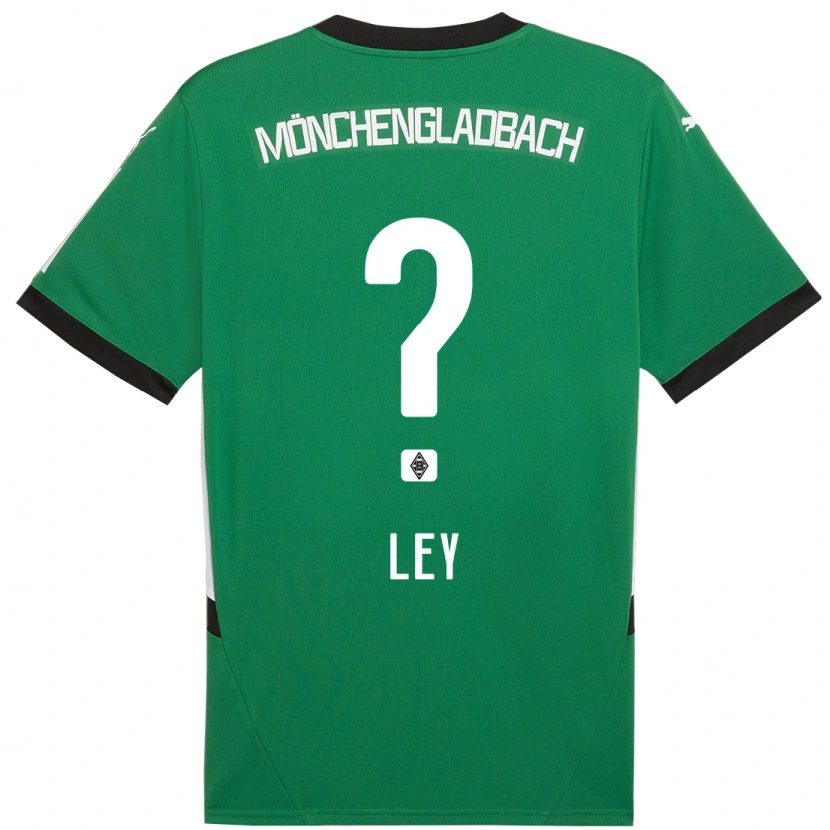 Danxen Damen Marlon Ley #0 Grün Weiß Auswärtstrikot Trikot 2024/25 T-Shirt Schweiz