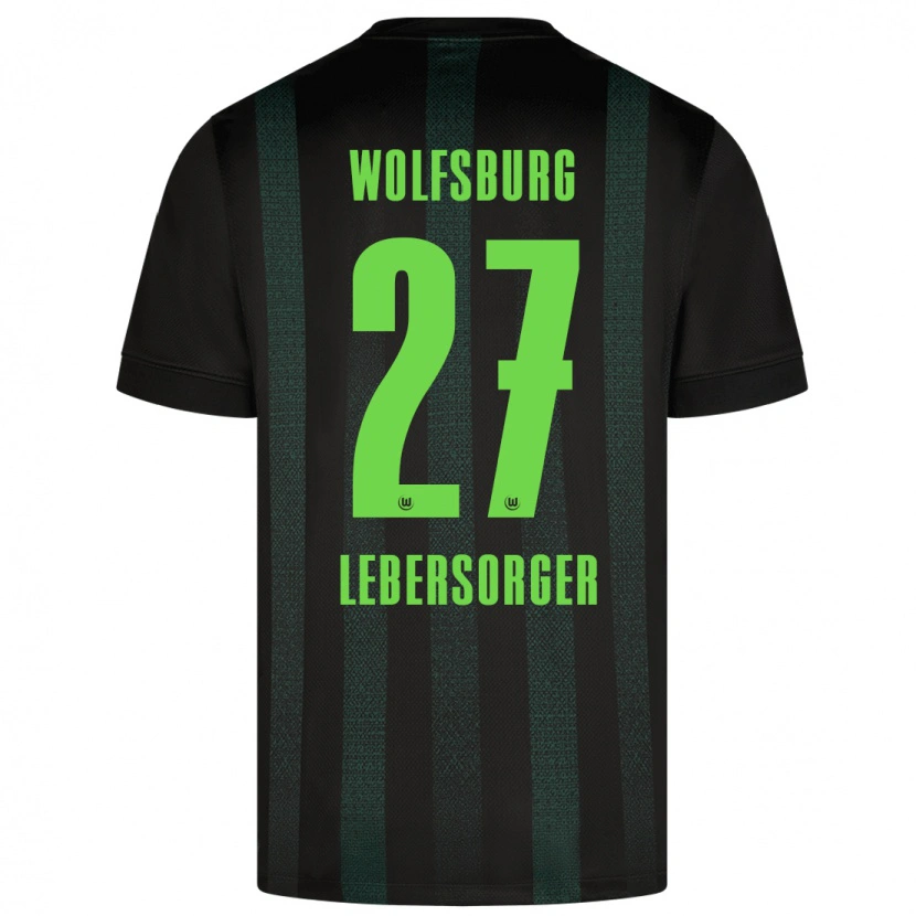 Danxen Damen Kevin Lebersorger #27 Dunkelgrün Auswärtstrikot Trikot 2024/25 T-Shirt Schweiz