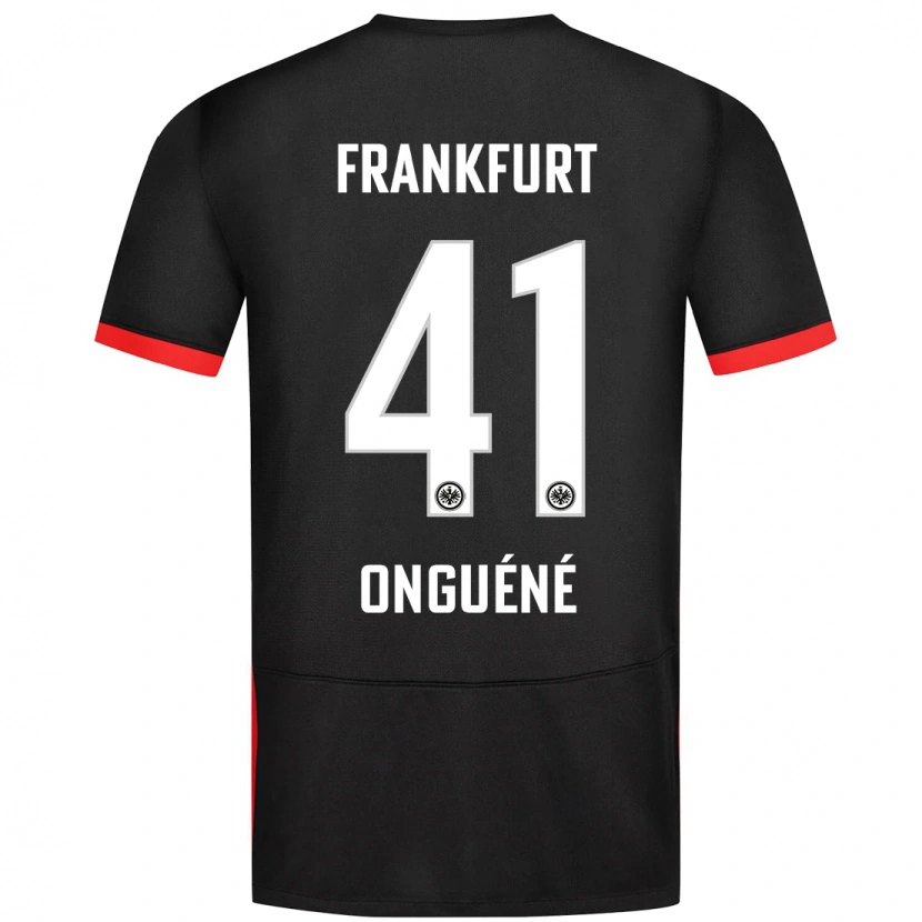 Danxen Damen Jérôme Onguéné #41 Schwarz Auswärtstrikot Trikot 2024/25 T-Shirt Schweiz