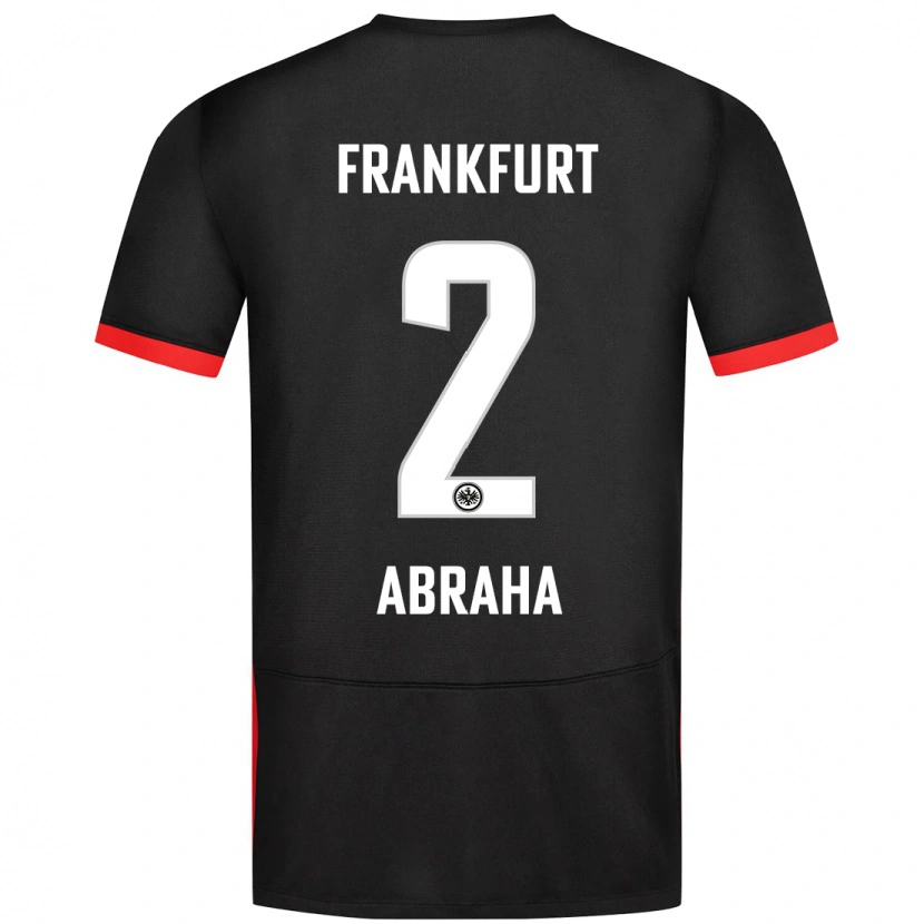 Danxen Damen Natnael Abraha #2 Schwarz Auswärtstrikot Trikot 2024/25 T-Shirt Schweiz