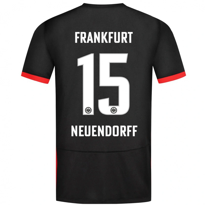 Danxen Damen Nilo Neuendorff #15 Schwarz Auswärtstrikot Trikot 2024/25 T-Shirt Schweiz