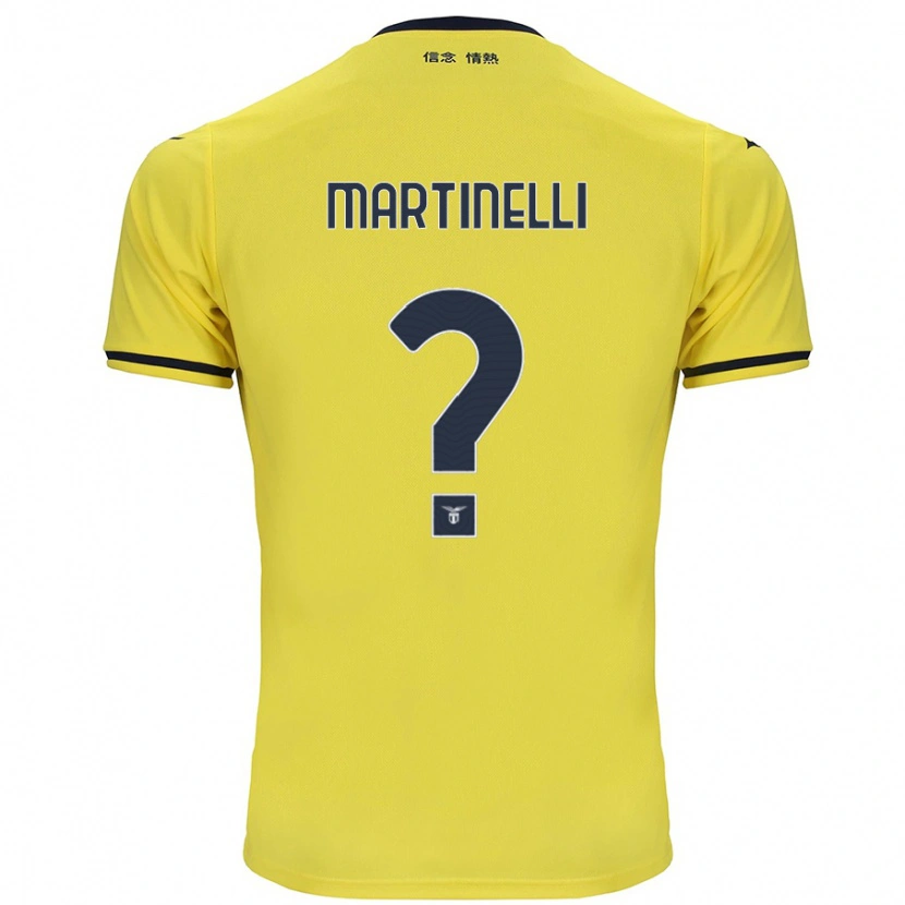 Danxen Damen Leonardo Martinelli #0 Gelb Auswärtstrikot Trikot 2024/25 T-Shirt Schweiz