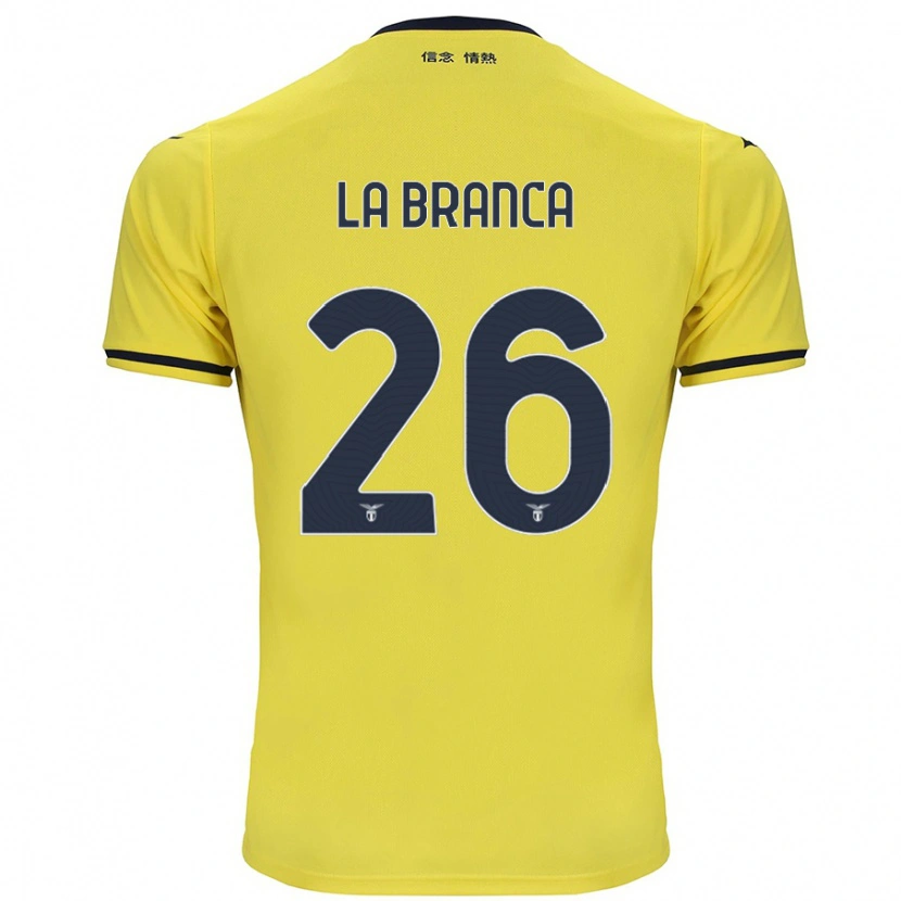 Danxen Damen Ruggero La Branca #26 Gelb Auswärtstrikot Trikot 2024/25 T-Shirt Schweiz