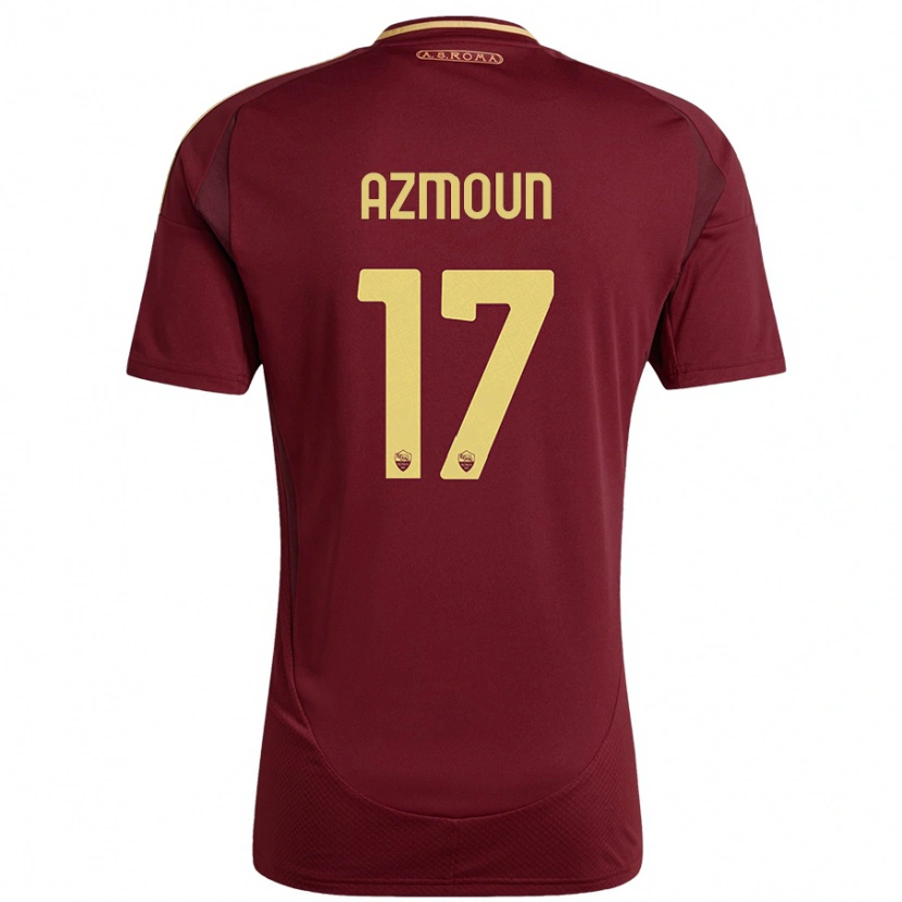 Danxen Kinder Sardar Azmoun #17 Rot Braun Gold Heimtrikot Trikot 2024/25 T-Shirt Schweiz