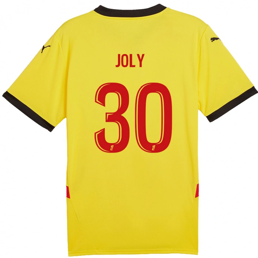 Danxen Kinder Blandine Joly #30 Gelb Rot Heimtrikot Trikot 2024/25 T-Shirt Schweiz