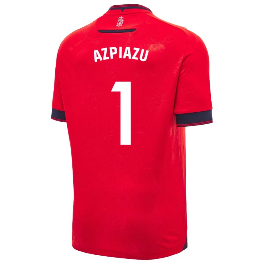Danxen Kinder Nahia Azpiazu Moreno #1 Rot Weiß Heimtrikot Trikot 2024/25 T-Shirt Schweiz