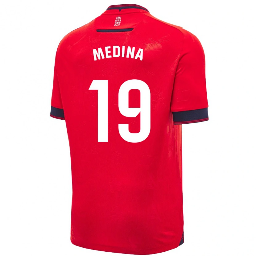 Danxen Kinder Arantxa Medina Torreblanca #19 Rot Weiß Heimtrikot Trikot 2024/25 T-Shirt Schweiz