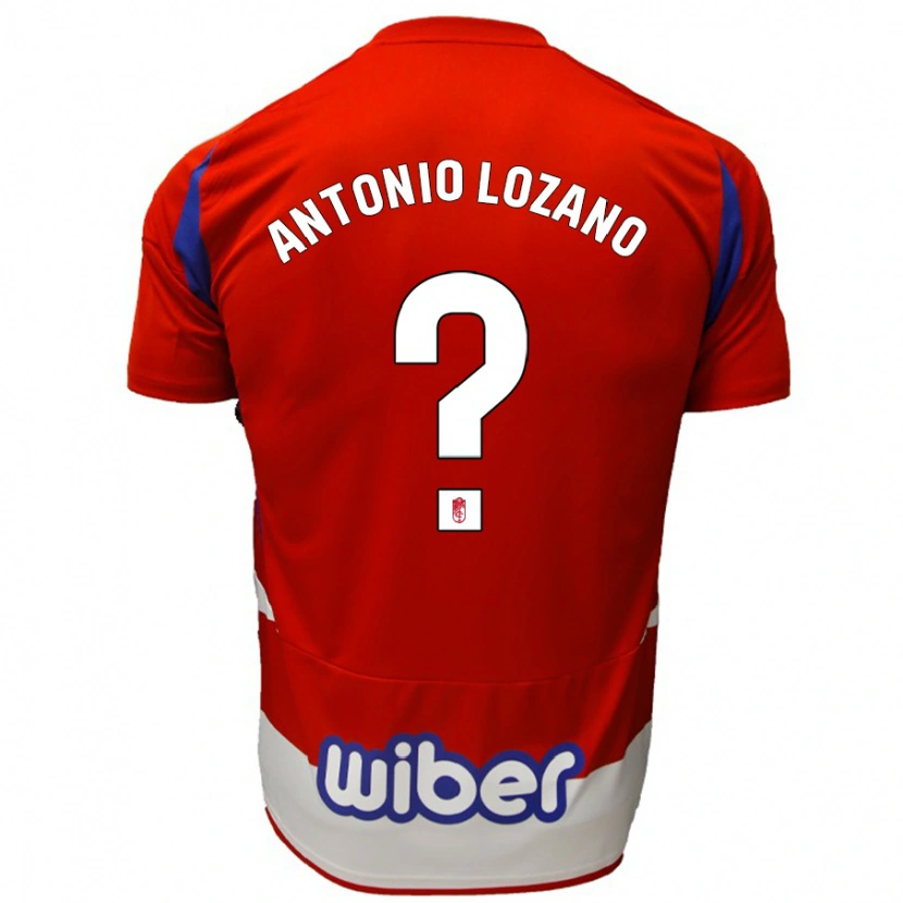 Danxen Kinder José Antonio Lozano #0 Rot Weiß Blau Heimtrikot Trikot 2024/25 T-Shirt Schweiz