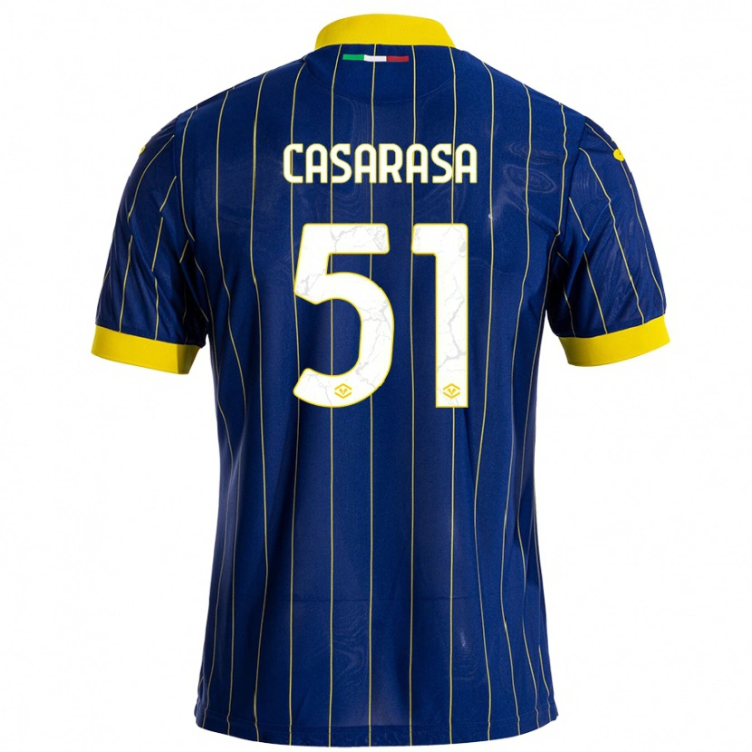 Danxen Kinder Asia Casarasa #51 Blau Gelb Heimtrikot Trikot 2024/25 T-Shirt Schweiz