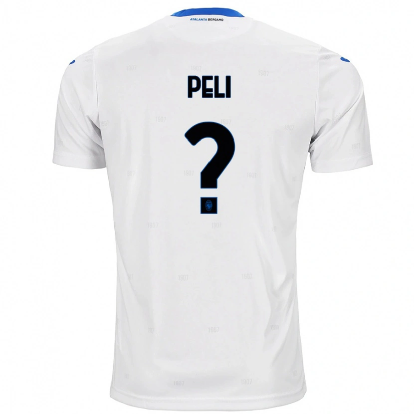 Danxen Kinder Lorenzo Peli #0 Weiß Auswärtstrikot Trikot 2024/25 T-Shirt Schweiz