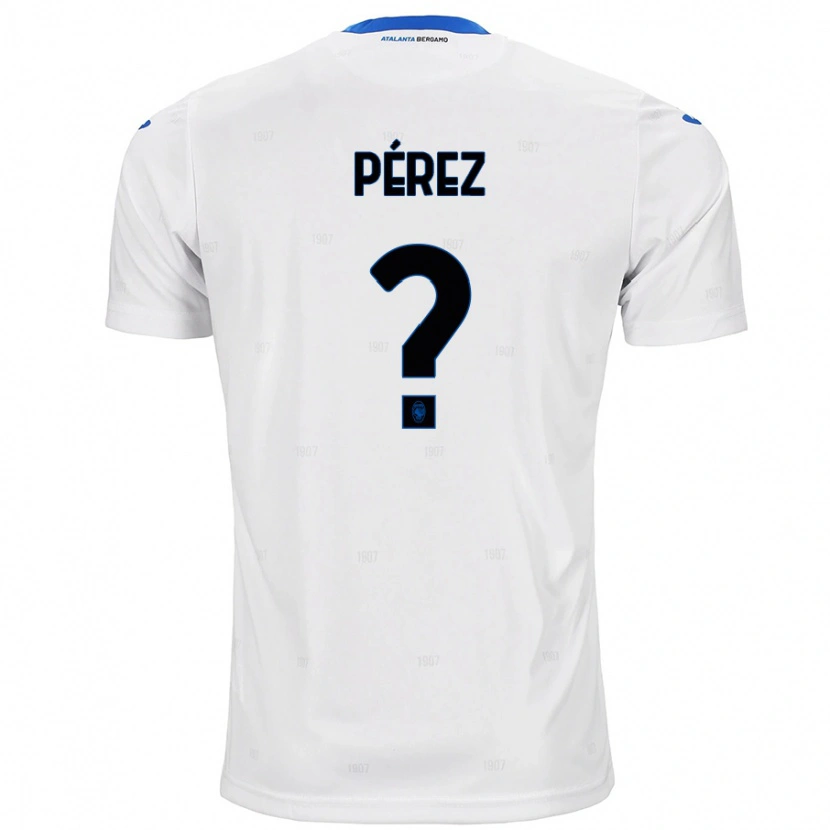Danxen Kinder David Pérez #0 Weiß Auswärtstrikot Trikot 2024/25 T-Shirt Schweiz
