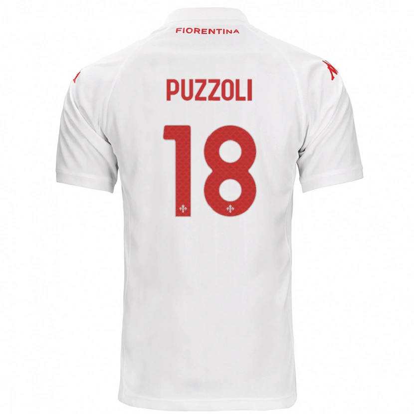 Danxen Kinder Giorgio Puzzoli #18 Weiß Auswärtstrikot Trikot 2024/25 T-Shirt Schweiz