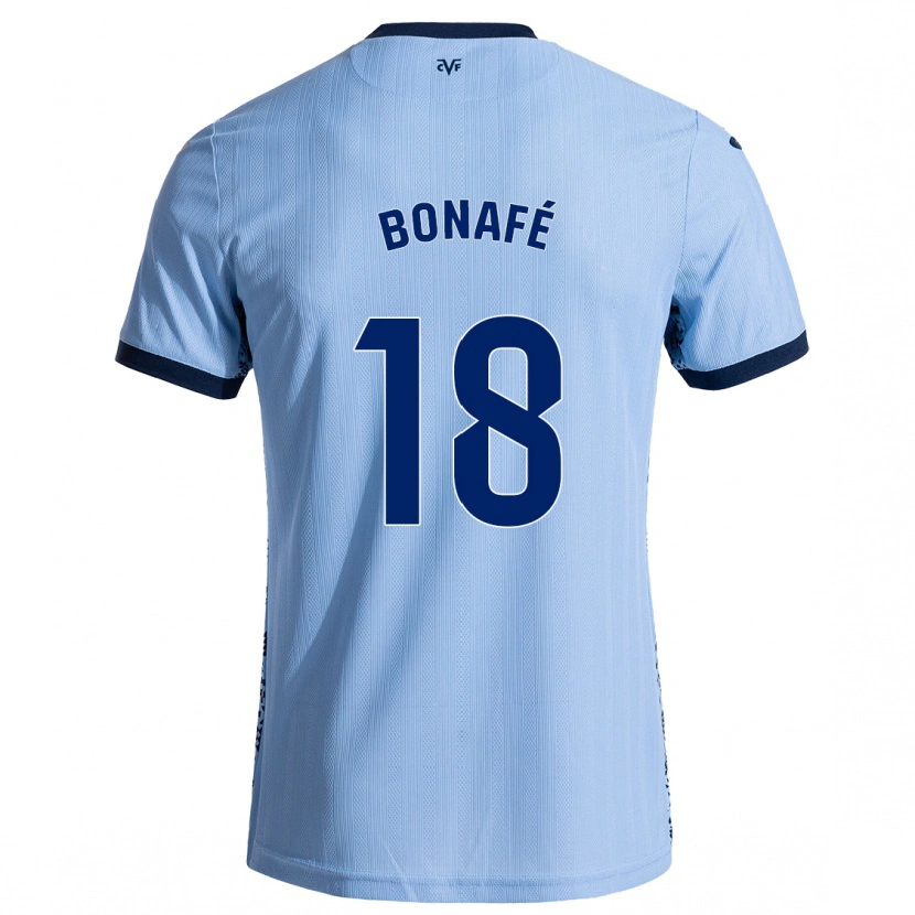 Danxen Kinder César Bonafé #18 Himmelblau Auswärtstrikot Trikot 2024/25 T-Shirt Schweiz