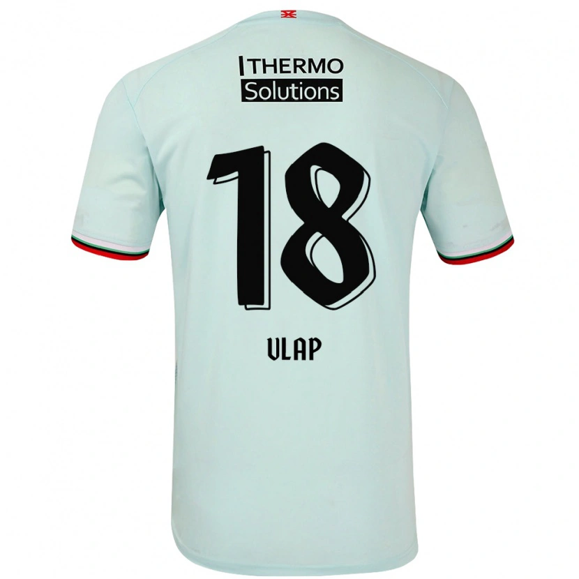 Danxen Kinder Michel Vlap #18 Hellgrün Auswärtstrikot Trikot 2024/25 T-Shirt Schweiz