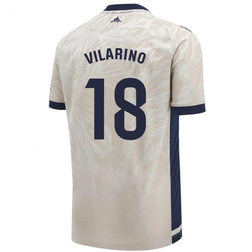 Danxen Kinder Maitane Vilariño #18 Hellgrau Auswärtstrikot Trikot 2024/25 T-Shirt Schweiz