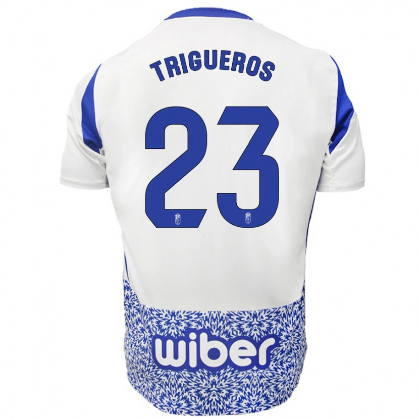 Danxen Kinder Manu Trigueros #23 Weiß Blau Auswärtstrikot Trikot 2024/25 T-Shirt Schweiz
