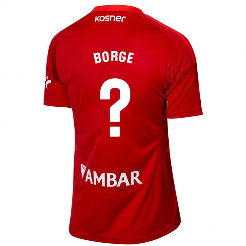 Danxen Kinder Andrés Borge #0 Weiß Blau Auswärtstrikot Trikot 2024/25 T-Shirt Schweiz