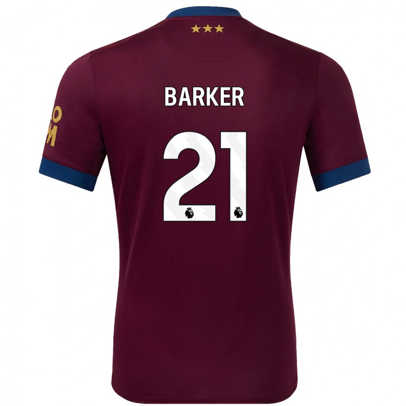 Danxen Kinder Maisy Barker #21 Braun Auswärtstrikot Trikot 2024/25 T-Shirt Schweiz