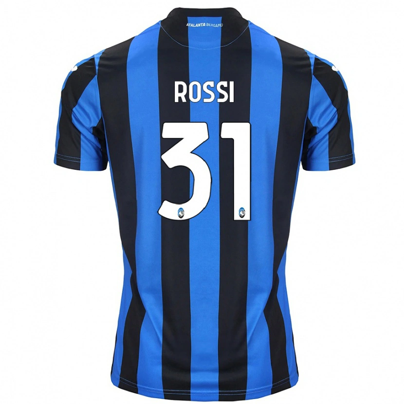 Danxen Herren Francesco Rossi #31 Blau Schwarz Heimtrikot Trikot 2024/25 T-Shirt Schweiz