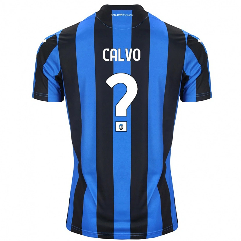 Danxen Herren Filippo Calvo #0 Blau Schwarz Heimtrikot Trikot 2024/25 T-Shirt Schweiz