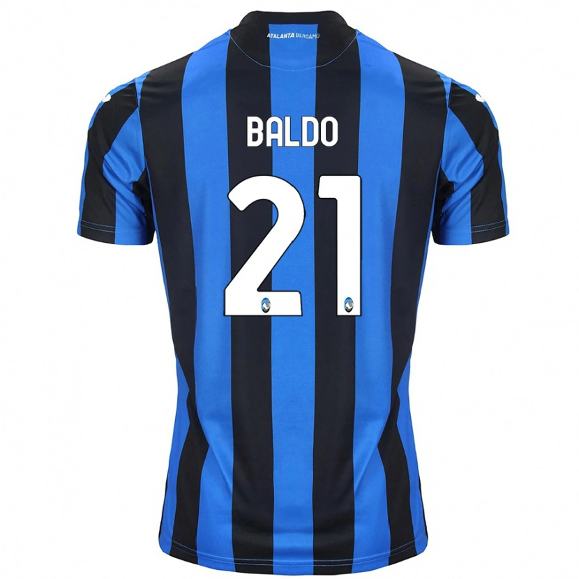 Danxen Herren Nicolò Baldo #21 Blau Schwarz Heimtrikot Trikot 2024/25 T-Shirt Schweiz