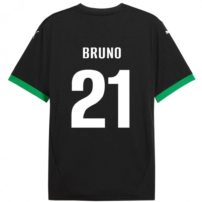 Danxen Herren Kevin Bruno #21 Schwarz Dunkelgrün Heimtrikot Trikot 2024/25 T-Shirt Schweiz