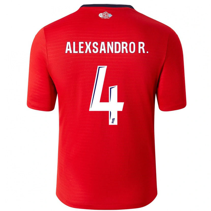 Danxen Herren Alexsandro #4 Rot Weiß Heimtrikot Trikot 2024/25 T-Shirt Schweiz