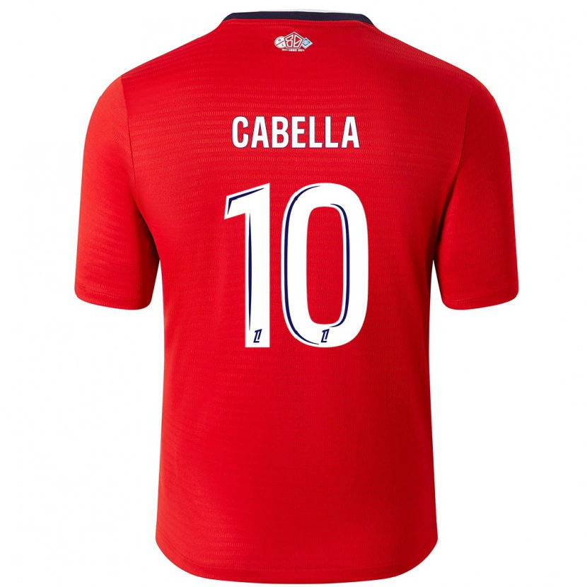 Danxen Herren Rémy Cabella #10 Rot Weiß Heimtrikot Trikot 2024/25 T-Shirt Schweiz
