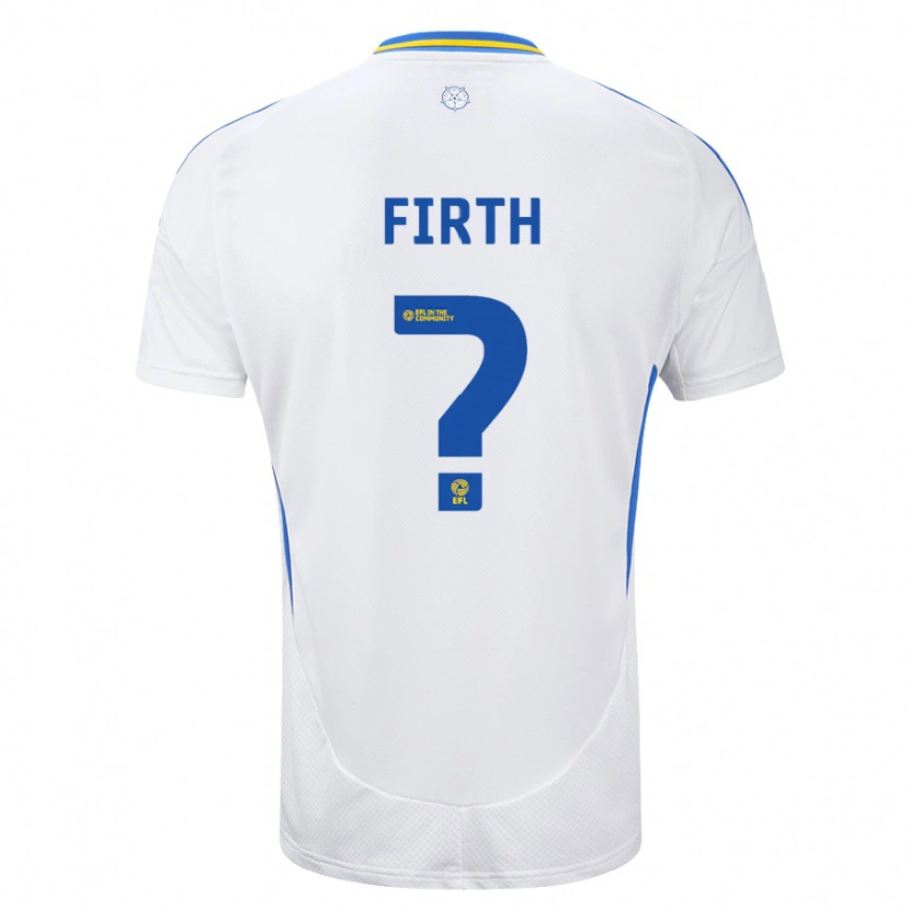 Danxen Herren Will Firth #0 Weiß Blau Heimtrikot Trikot 2024/25 T-Shirt Schweiz