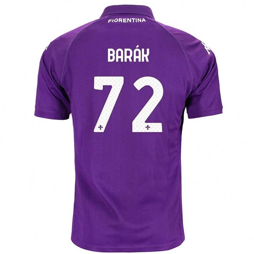 Danxen Herren Antonín Barák #72 Violett Heimtrikot Trikot 2024/25 T-Shirt Schweiz