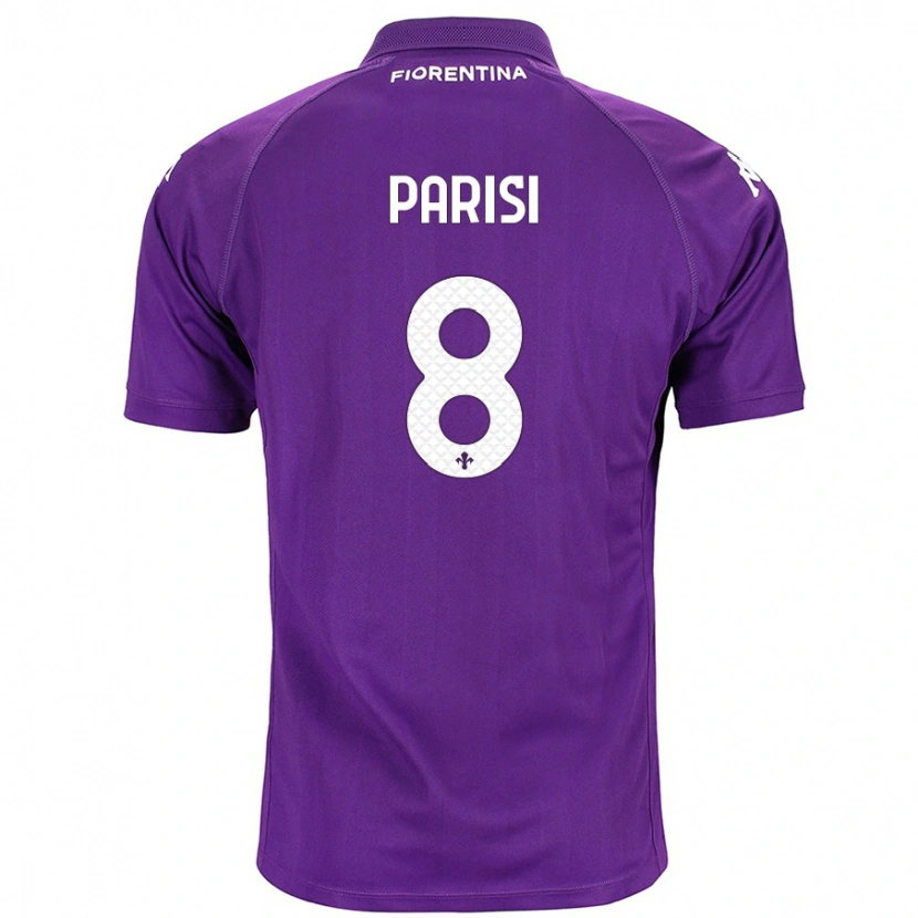 Danxen Herren Alice Parisi #8 Violett Heimtrikot Trikot 2024/25 T-Shirt Schweiz