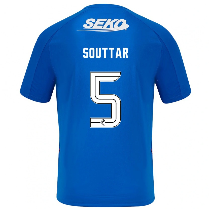 Danxen Herren John Souttar #5 Dunkelblau Heimtrikot Trikot 2024/25 T-Shirt Schweiz