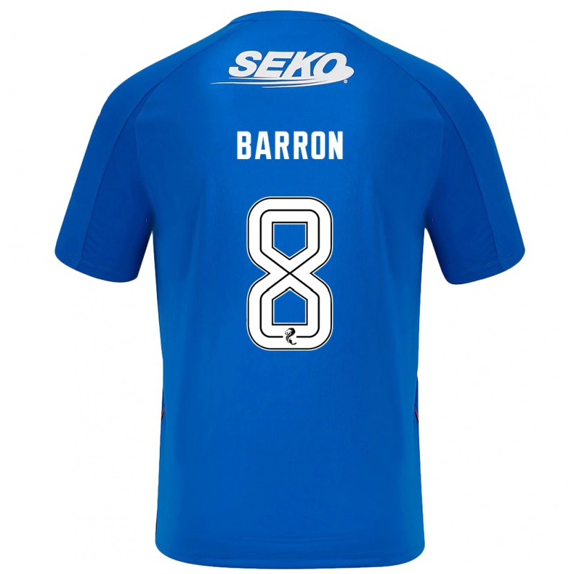 Danxen Herren Connor Barron #8 Dunkelblau Heimtrikot Trikot 2024/25 T-Shirt Schweiz