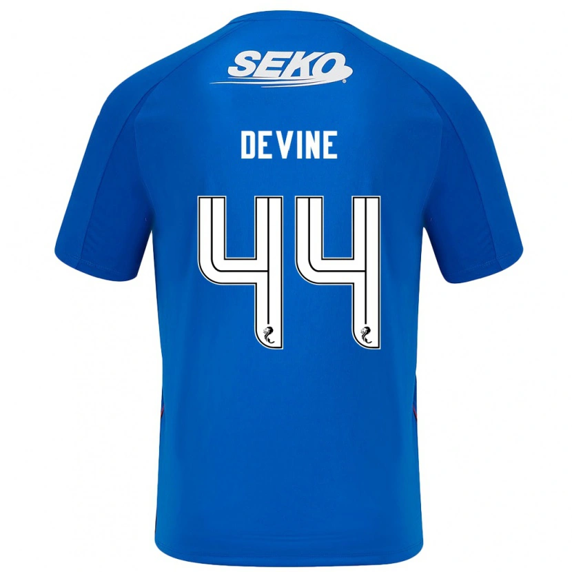 Danxen Herren Adam Devine #44 Dunkelblau Heimtrikot Trikot 2024/25 T-Shirt Schweiz