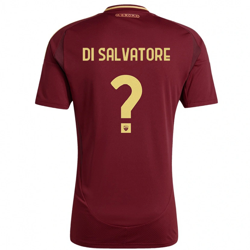 Danxen Herren Diego Di Salvatore #0 Rot Braun Gold Heimtrikot Trikot 2024/25 T-Shirt Schweiz