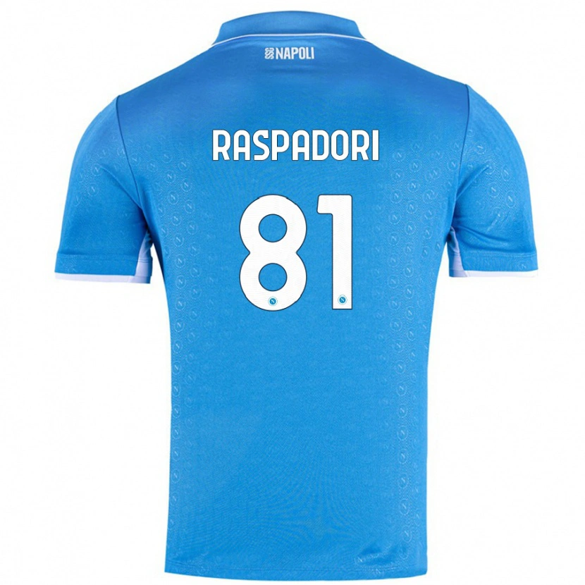 Danxen Herren Giacomo Raspadori #81 Himmelblau Heimtrikot Trikot 2024/25 T-Shirt Schweiz