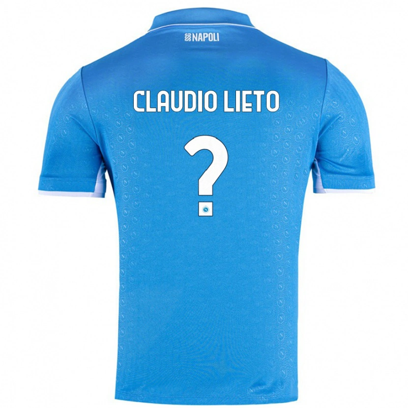 Danxen Herren Claudio Lieto #0 Himmelblau Heimtrikot Trikot 2024/25 T-Shirt Schweiz